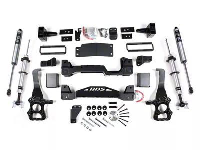 BDS 2-Inch Coil-Over Suspension Lift Kit with Fox 2.5 Shocks (14-20 4WD F-150, Excluding Raptor)