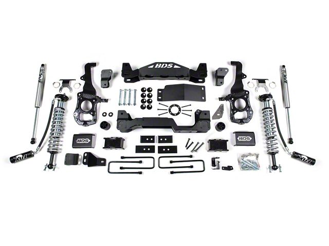 BDS F-150 4-Inch Coil-Over Suspension Lift Kit with Fox Coil-Overs and ...