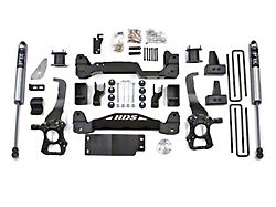 BDS 4-Inch Suspension Lift Kit with 4-Inch Rear Lift Blocks and FOX 2.0 Performance Shocks (2014 4WD F-150, Excluding Raptor)