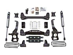 BDS 4-Inch Suspension Lift Kit with Rear Lift Blocks and FOX 2.0 Performance Shocks (2014 2WD F-150)