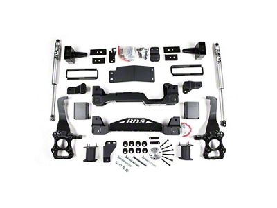 BDS 4-Inch Suspension Lift Kit with Fox Shocks (15-20 4WD F-150 SuperCab, SuperCrew, Excluding Raptor)