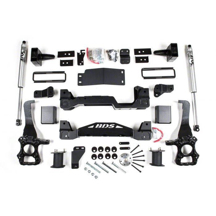 BDS 4-Inch Suspension Lift Kit with NX2 Shocks (15-20 4WD F-150 SuperCab, SuperCrew, Excluding Raptor)