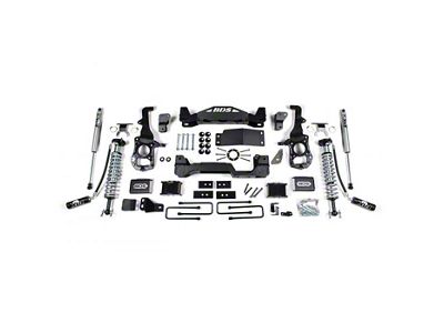 BDS 6-Inch Suspension Lift Kit with FOX 2.5 DSC Coil-Overs and 2.0 Performance Shocks (21-25 4WD F-150 SuperCab, SuperCrew w/o CCD System, Excluding PowerBoost, PowerStroke, Raptor & Tremor)