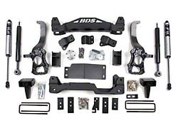 BDS 6-Inch Suspension Lift Kit with 5-Inch Rear Lift Blocks and FOX 2.0 Performance Shocks (09-13 4WD F-150, Excluding Raptor)