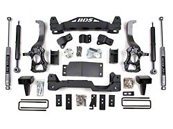 BDS 6-Inch Suspension Lift Kit with 5-Inch Rear Lift Blocks and NX2 Nitro Shocks (09-13 4WD F-150, Excluding Raptor)