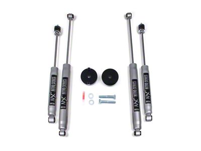 BDS 1-Inch Coil Spacer Front Leveling Kit with NX2 Nitro Shocks (17-25 4WD F-250 Super Duty)