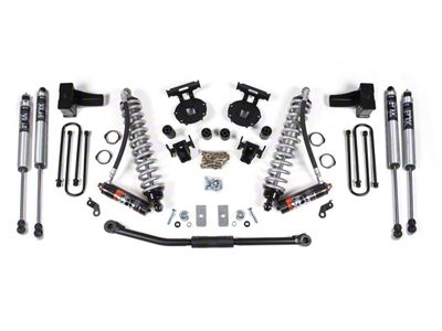 BDS 2.50-Inch Suspension Lift Kit with 5-Inch Rear Lift Blocks, FOX 2.5 Performance Elite Coil-Overs and FOX 2.0 Performance Shocks (11-16 4WD 6.7L Powerstroke F-250 Super Duty)