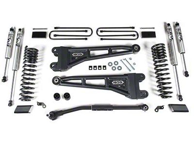 BDS 2.50-Inch Radius Arm Suspension Lift Kit with Fox 2.0 Shocks (20-22 4WD F-250 Super Duty)