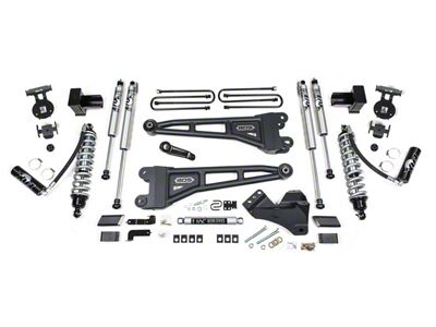 BDS 4-Inch Coil-Over Radius Arm Suspension Lift Kit with Fox Shocks (20-22 4WD 6.7L PowerStroke F-250 Super Duty)