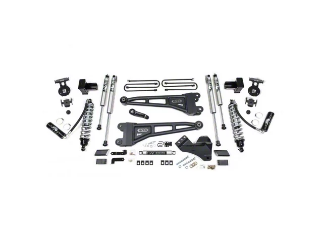 BDS 4-Inch DSC Coil-Over Radius Arm Suspension Lift Kit with Fox Shocks (20-22 4WD 6.7L PowerStroke F-250 Super Duty)