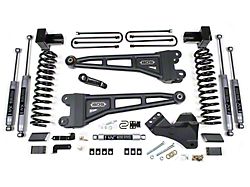 BDS 4-Inch Radius Arm Suspension Lift Kit with 5-Inch Lift Blocks and FOX 2.0 Performance Shocks (17-19 4WD 6.7L Powerstroke F-250 Super Duty w/ 3-Leaf Rear Springs)