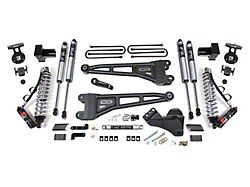 BDS 4-Inch Radius Arm Suspension Lift Kit with 5-Inch Lift Blocks, FOX 2.5 Performance Elite Coil-Overs and 2.0 Performance Shocks (17-19 4WD 6.7L Powerstroke F-250 Super Duty w/ 2-Leaf Rear Springs)