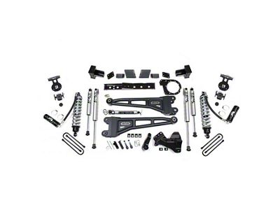 BDS 6-Inch DSC Coil-Over Radius Arm Suspension Lift Kit with Rear Lift Blocks and Fox Shocks (20-22 4WD 6.7L PowerStroke F-250 Super Duty)