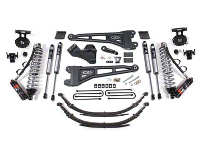 BDS 6-Inch Radius Arm Suspension Lift Kit with FOX 2.5 Performance Elite Coil-Overs and 2.0 Performance Shocks (11-16 4WD 6.7L Powerstroke F-250 Super Duty w/ Factory 3-Inch Lift Blocks)