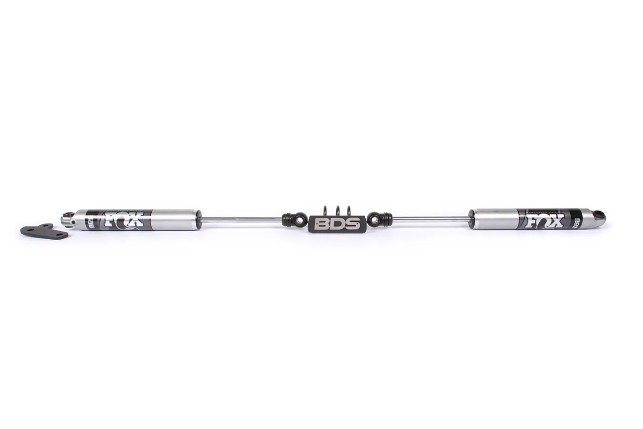 BDS F-250 Super Duty Dual Steering Stabilizer Kit with FOX 2.0