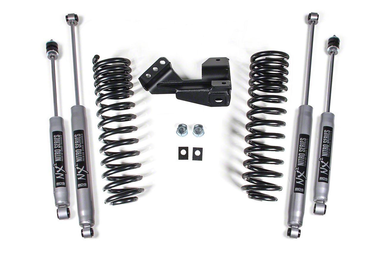 BDS ダブコン BDS F-350 Super Duty 2-Inch Front Coil Spring Leveling Kit with