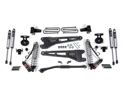BDS 2.50-Inch Radius Arm Suspension Lift Kit with FOX 2.5 Performance Elite Coil-Overs and 2.0 Performance Shocks (17-19 4WD 6.7L Powerstroke F-350 Super Duty)