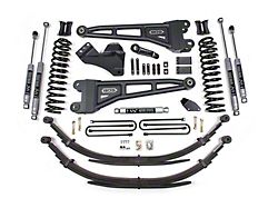 BDS 4-Inch Radius Arm Suspension Lift Kit with Rear Leaf Springs and NX2 Nitro Shocks (08-10 4WD 5.4L, 6.8L F-350 Super Duty SRW)