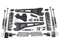 BDS 6-Inch Radius Arm Suspension Lift Kit with 4-Inch Rear Lift Blocks and NX2 Nitro Shocks (05-07 4WD 6.0L Powerstroke F-350 Super Duty SRW w/o Factory Overload Springs)