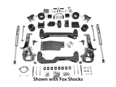 BDS 4-Inch Suspension Lift Kit with FOX 2.0 Shocks (13-18 4WD RAM 1500 w/ Air Ride)