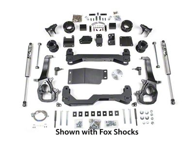 BDS 4-Inch Suspension Lift Kit with FOX 2.0 Performance Shocks (13-18 4WD RAM 1500 w/ Air Ride)