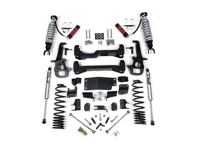 BDS 4-Inch Suspension Lift Kit with FOX 2.5 DSC Coil-Overs and FOX 2.0 Shocks (19-23 4WD RAM 1500 w/o Air Ride, Excluding EcoDiesel & TRX)