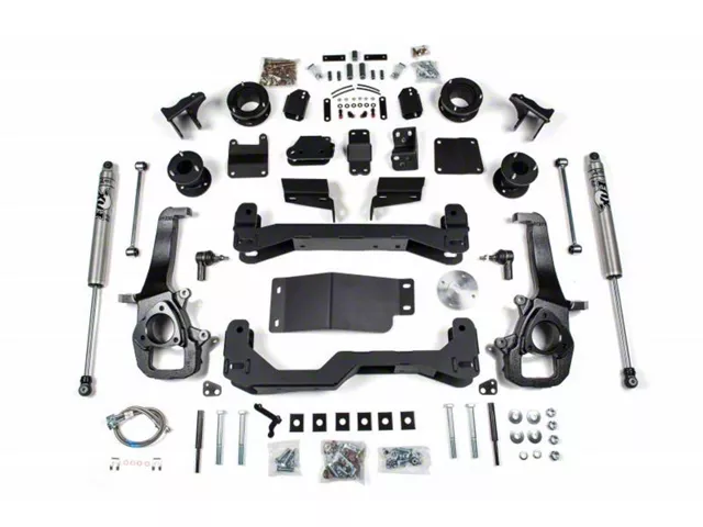 BDS 4-Inch Suspension Lift Kit with NX2 Shocks (19-24 4WD RAM 1500 w/ Air Ride, Excluding EcoDiesel & TRX)