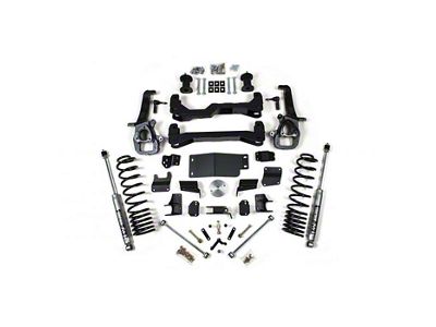 BDS 4-Inch Suspension Lift Kit with NX2 Shocks (19-24 RAM 1500 Rebel w/o Air Ride, Excluding EcoDiesel)