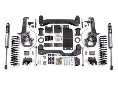 BDS 6-Inch Suspension Lift Kit with 3-Inch Rear Lift Coil Springs and FOX 2.0 Performance Shocks (2012 4WD RAM 1500)
