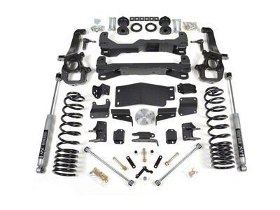 BDS 6-Inch Suspension Lift Kit with Fox Shocks for 22XL Wheel Models (19-24 4WD RAM 1500 w/o Air Ride, Excluding EcoDiesel & TRX)