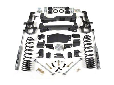 BDS 6-Inch Suspension Lift Kit with FOX 2.0 Performance Shocks for 22XL Wheel Models (19-24 4WD RAM 1500 w/o Air Ride, Excluding EcoDiesel & TRX)