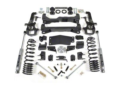BDS 6-Inch Suspension Lift Kit with NX2 Nitro Shocks for 22XL Wheel Models (19-24 4WD RAM 1500 w/o Air Ride, Excluding EcoDiesel & TRX)