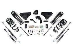 BDS 4-Inch Radius Arm Drop Suspension Lift Kit with Rear Coil Springs and NX2 Nitro Shocks (14-18 4WD 6.7L RAM 2500)