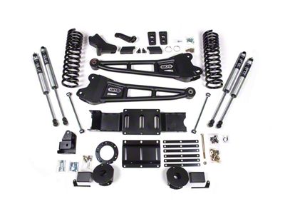 BDS 4-Inch Radius Arm Suspension Lift Kit with FOX 2.0 Performance Shocks (19-25 4WD 6.7L RAM 2500 w/ Air Ride)