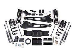 BDS 4-Inch Radius Arm Suspension Lift Kit with Rear Springs and NX2 Nitro Shocks (19-25 4WD 6.4L RAM 2500 w/o Air Ride, Excluding Power Wagon)