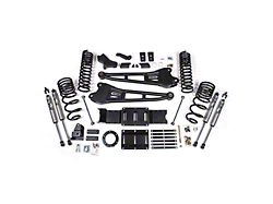 BDS 4-Inch Radius Arm Suspension Lift Kit with NX2 Nitro Shocks (19-26 4WD 6.7L RAM 2500 w/o Air Ride, Excluding Power Wagon)