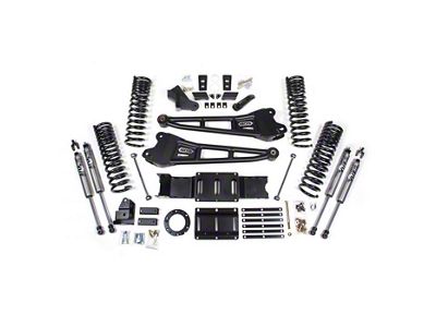 BDS 5.50-Inch Radius Arm Suspension Lift Kit with NX2 Nitro Shocks (19-24 4WD 6.4L RAM 2500 w/o Air Ride, Excluding Power Wagon)