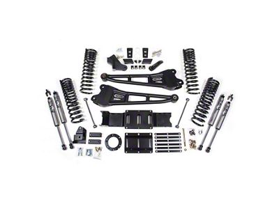 BDS 5.50-Inch Radius Arm Suspension Lift Kit with NX2 Shocks (19-24 4WD 6.4L RAM 2500 w/o Air Ride, Excluding Power Wagon)