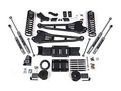 BDS 6-Inch Radius Arm Suspension Lift Kit with NX2 Nitro Shocks (19-25 4WD 6.7L RAM 2500 w/ Air Ride)