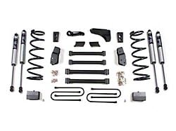 BDS 6-Inch Suspension Lift Kit with 4-Inch Rear Lift Blocks and FOX 2.0 Performance Shocks (2008 4WD 5.7L RAM 2500 w/ 4-Inch Axle)