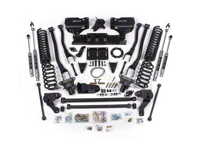 BDS 8-Inch 4-Link Suspension Lift Kit with Rear Coil Springs and NX2 Nitro Shocks (19-25 4WD 6.7L RAM 2500 w/o Air Ride)