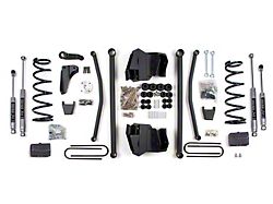 BDS 8-Inch Long Arm Suspension Lift Kit with Rear Lift Blocks and NX2 Nitro Shocks (03-07 4WD 5.9L RAM 2500 w/ Manual Transmission & Rear 3.50-Inch Axle)