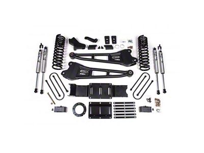 BDS 3-Inch Radius Arm Suspension Lift Kit with Fox Shocks for 6-Bolt Transfer Cases (19-24 4WD 6.7L RAM 3500 w/o Factory Overload Springs & Air Ride)