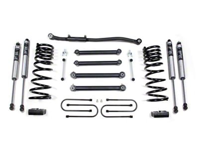 BDS 3-Inch Suspension Lift Kit with Rear Lift Blocks and FOX 2.0 Performance Shocks (03-12 4WD 5.9L, 6.7L RAM 3500 SRW w/ 4-Inch Axle)