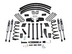 BDS 5-Inch Suspension Lift Kit with Rear Lift Blocks and FOX 2.0 Performance Shocks (00-02 4WD RAM 3500 w/ Factory Overload Springs)