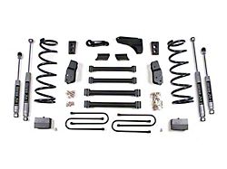 BDS 6-Inch Suspension Lift Kit with Rear Lift Blocks and NX2 Nitro Shocks (03-07 4WD RAM 3500 Mega Cab SRW w/ 3.50-Inch Axle)