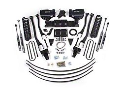 BDS 8-Inch 4-Link Suspension Lift Kit with Rear Lift Blocks and NX2 Nitro Shocks (19-25 4WD 6.7L RAM 3500 w/ 6-Bolt Indexing Ring & w/o Factory Overload Spring or Air Ride)