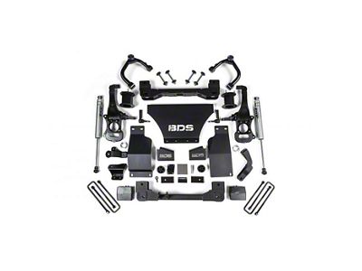 BDS 4-Inch Suspension Lift Kit with Fox Shocks (19-24 Sierra 1500 AT4)