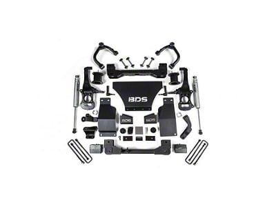BDS 4-Inch Suspension Lift Kit with FOX 2.0 Shocks (19-24 4WD Sierra 1500, Excluding AT4, Denali & Duramax)