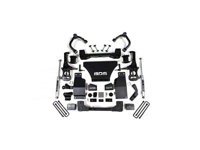 BDS 4-Inch Suspension Lift Kit with NX2 Nitro Shocks (19-25 4WD Sierra 1500, Excluding AT4, Denali & Duramax)